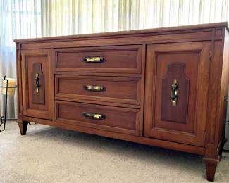 An MCM Keller Furniture buffet or sideboard