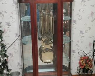 Ridgeway curio grandfather clock