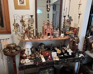 Large collection of Christian / religious items