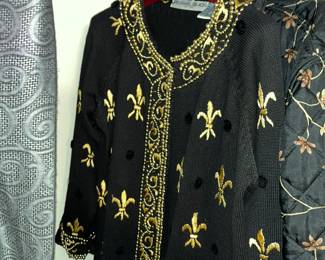 Michael Simon fleur de lis jacket