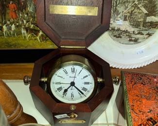 Bulova presentation clock