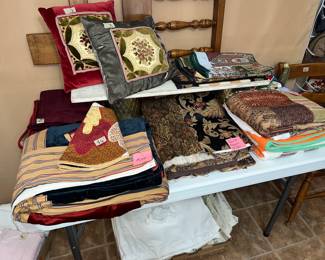 Blankets and pillows