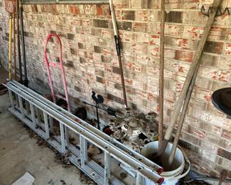 Extension ladder and more