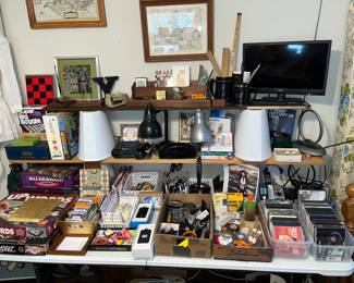 Home office, electronics, games