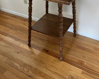 Two-tiered side table