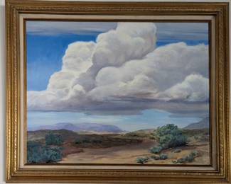 Barbara Throckmorton Oil on Canvas #1