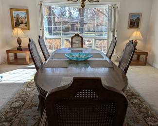 Side Tables - pair, Alabaster Lamps - pair