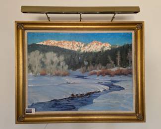 Dick Wimberley, Oil on Canvas