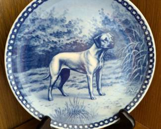 Original Hunde Plate Rhodesian Ridgeback, Denmark #1