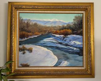 Barbara Throckmorton Oil on Canvas #2