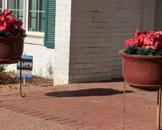Large Planters on Stand