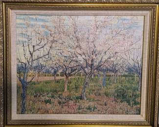 Vincent Van Gogh 'The Pink Orchard' Printed in the Netherlands