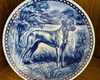 Original Hunde Plate Rhodesian Ridgeback, Denmark #2