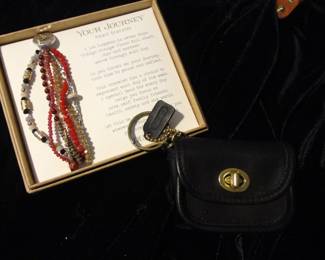 Mini Coach Change Purse