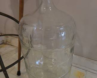 Vtg Crisa 5 Gallon Mexican Carboy Glass Jar
