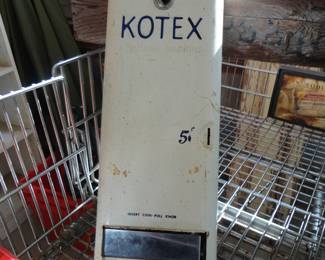 Vintage KOTEX Vending Machine