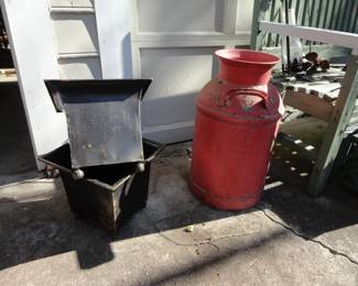 Pair Restoration Hardware Planter Boxes