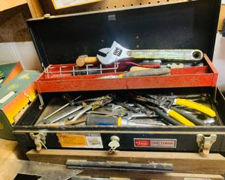 a room filled with tools