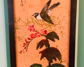 gorgeous Japanese bird art