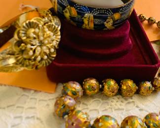 fine costume jewelry--do you see the Egyptian bangle