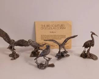 Douglas Corsini bird sculptures 