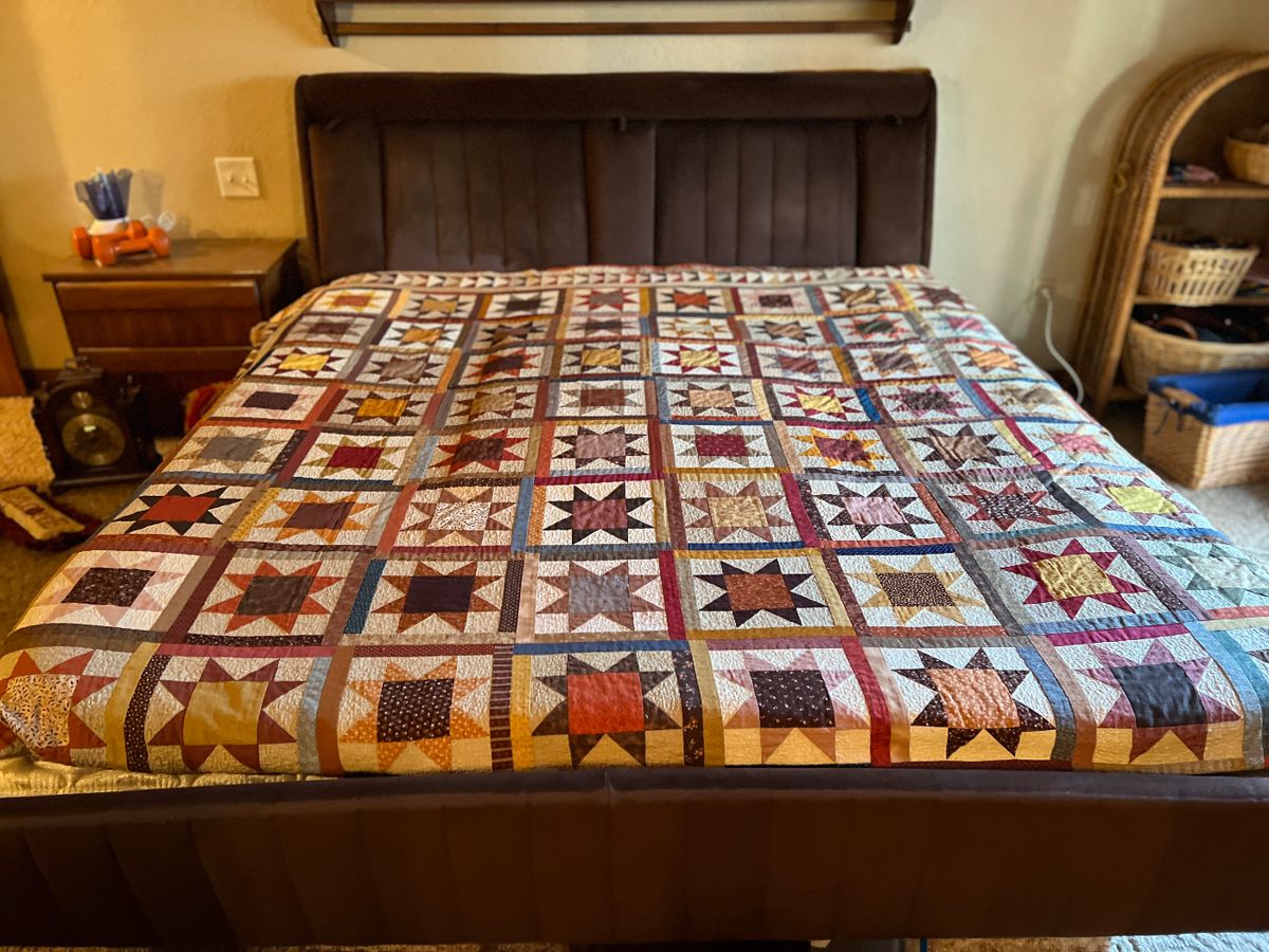 Handmade, beautiful quilt