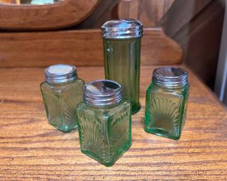 Fantastic Uranium glass pieces