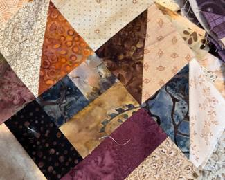 More quilting squares already so just waiting for your touch to finish them up as quilts