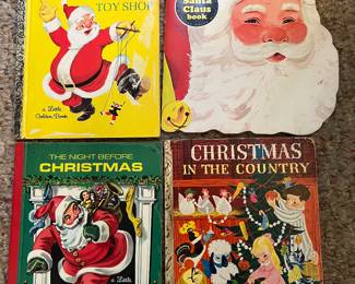 Vintage Christmas books