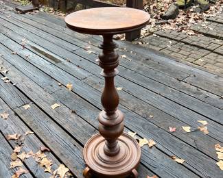 Small all wood side table or planter table