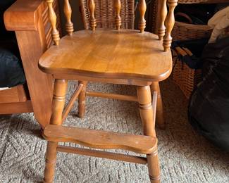 Child size highchair