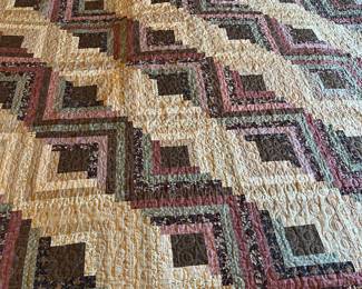 This is a close-up picture of one of the quilts