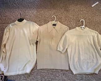 Cool, vintage sweaters. I’m pretty sure the one in the middle was worn by Bobby Brady.!!