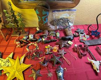 Lots of Texas decorations, and a lot of stars!!