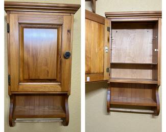 Pine medicine cabinet