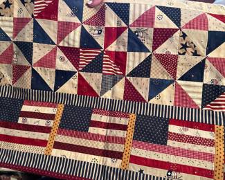 More Americana quilting pieces