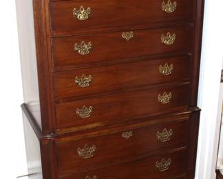 $350.00. Thomasville Nine Drawer Chest. 36" w x 19" d x 61" h.