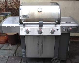 BUY IT NOW! $300.00. Weber Genesis II LX 3 burner/w side burner propane grill. Works great. (needs igniter switch)