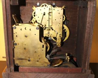 Seth Thomas 8-day Sonora mantle clock. $125.00.