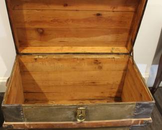 BUY IT NOW! $175.00. Antique Trunk. 34" X 21" X 23"