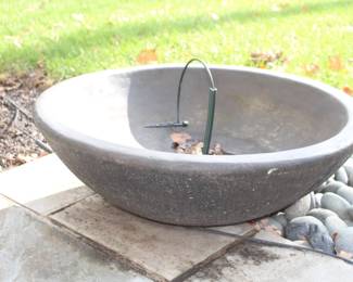 BUY IT NOW! $175.00. Fiore Stone Planter. 10 1/2" H x 32" Dia.