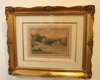 BUY IT NOW! $1,000.00. John Sell Cotman, British (1782-1842) Watercolor on Paper, Gilt Framed Beautifully Matted. 7 1/4" x 10 1/2" Frame 20 1/4" x 24 1/4"