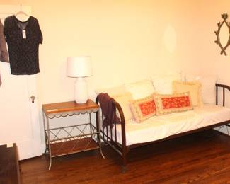 Metal day bed sold. All else still available.