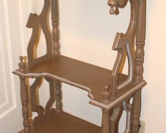 BUY IT NOW! $250.00. Three Level Shelf. 25 1/2" w x 15 1/2" d x 56 1/2" h.