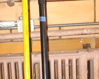 Extendable painters pole and Fiskars extendable pruner.