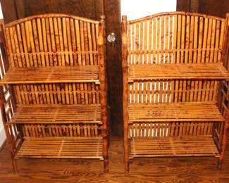 BUY IT NOW! $150.00 Each. Bamboo shelves.