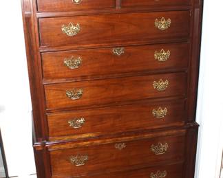 $350.00. Thomasville Nine Drawer Chest. 36" w x 19" d x 61" h.
