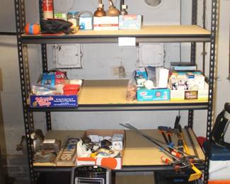 Shelf for sale and variety of misc.