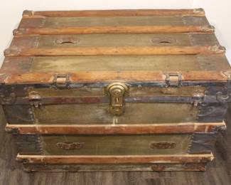 BUY IT NOW! $175.00. Antique Trunk. 34" X 21" X 23"