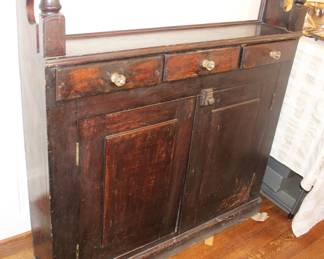 BUY IT NOW! $500.00. American Nineteenth Apothecary back bar. Bottom section of the Apothecary back bar.